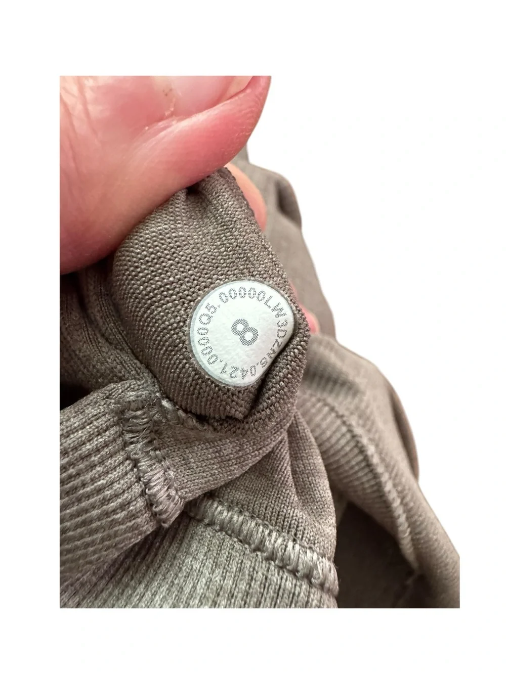LULULEMON | Ebb to Street Long Sleeve Shirt in Rover, Size 8